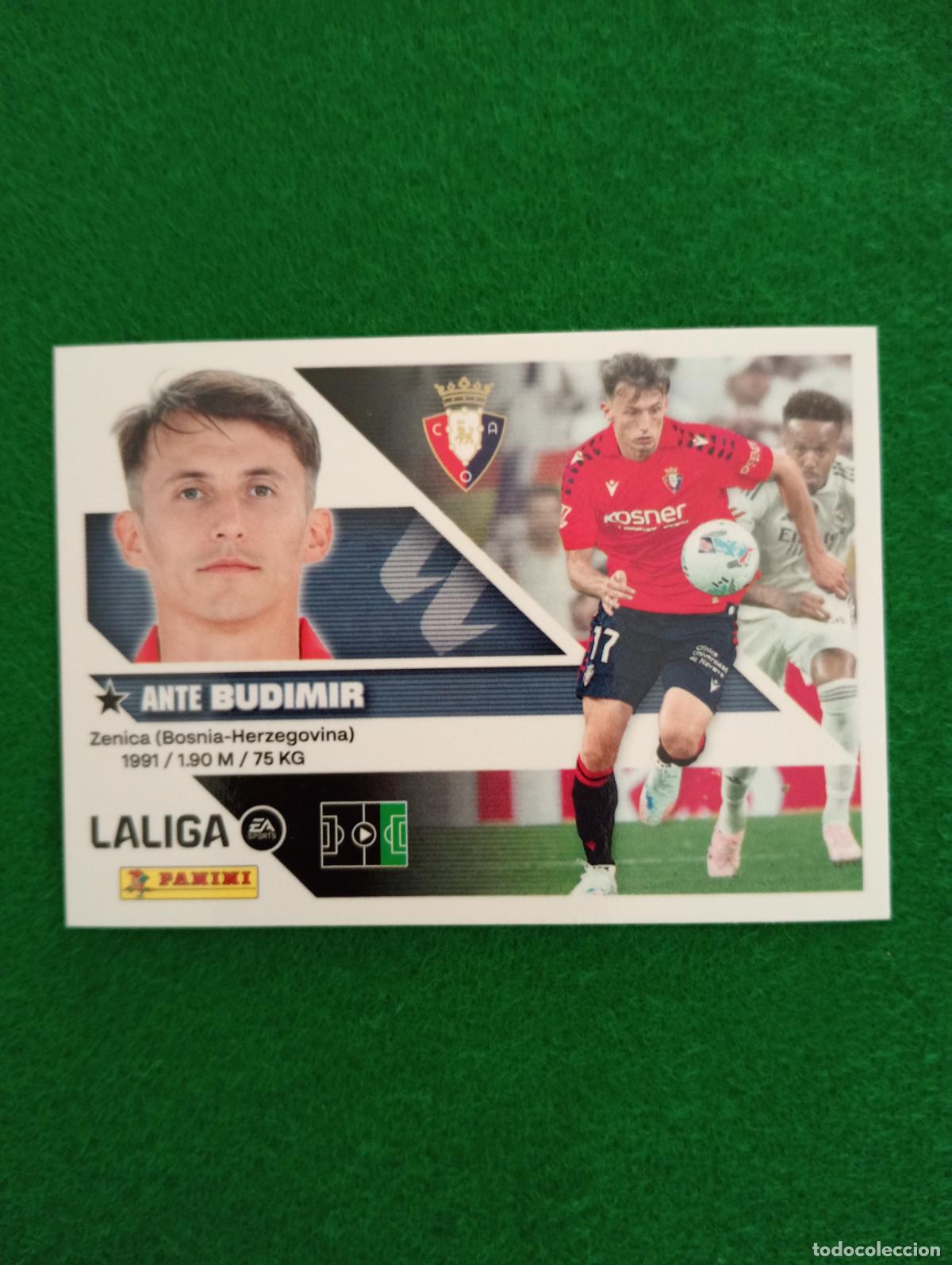 Cromos de f&uacute;tbol: LIGA ESTE 2026 2027 0SASUNA N&ordm; 20 ANTE BUDIMIR