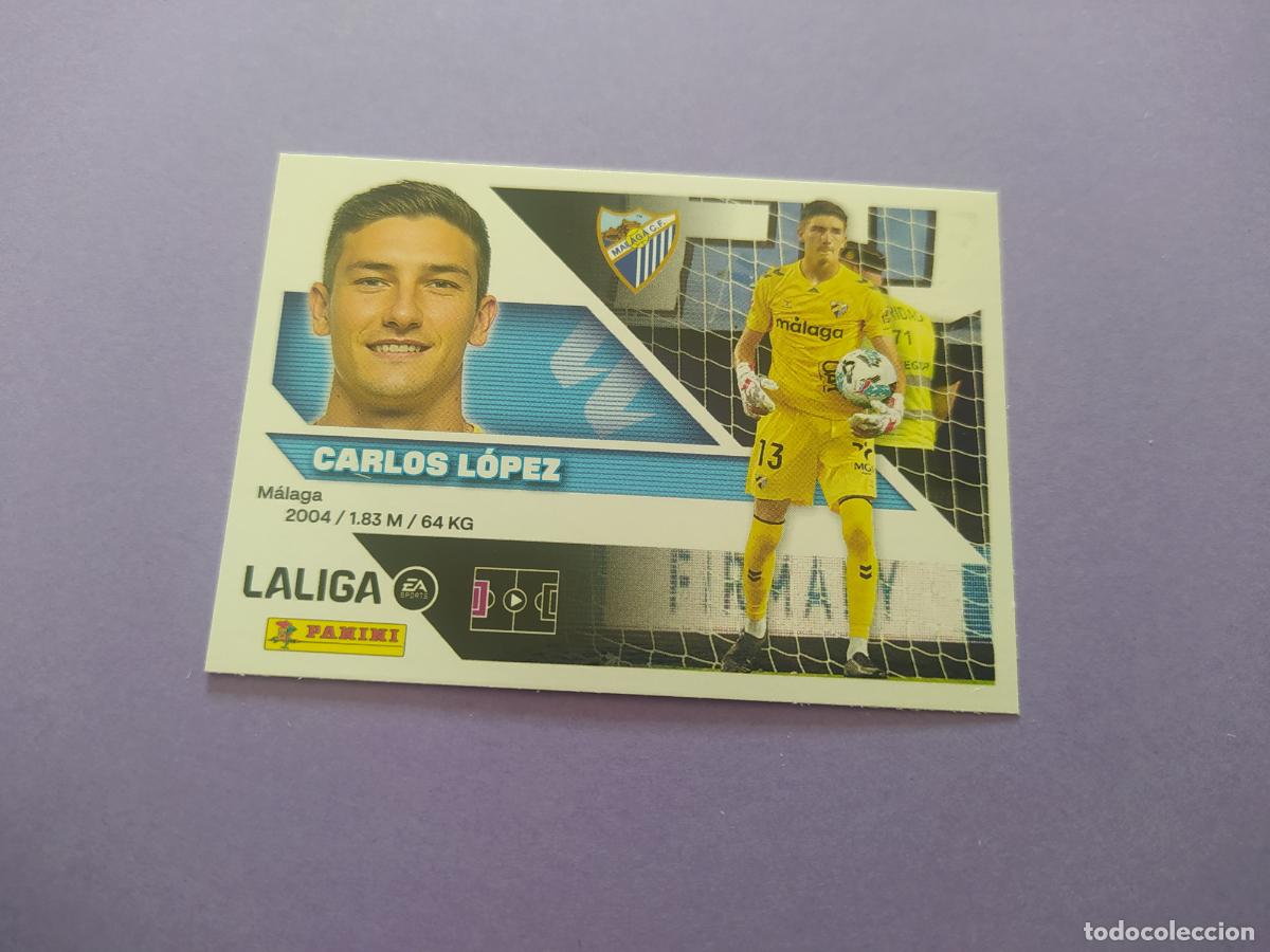 Cromos de f&uacute;tbol: LIGA ESTE 2026 2027 26 27 NUEVO - MALAGA N&ordm; 4 CARLOS LOPEZ
