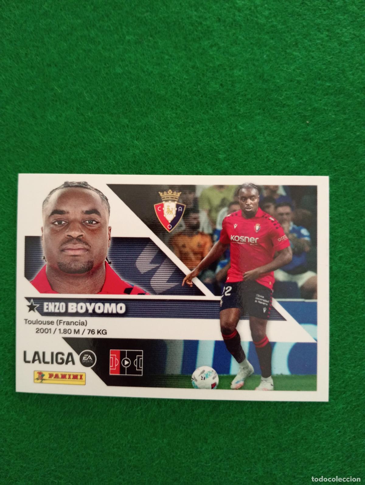 Cromos de f&uacute;tbol: LIGA ESTE 2026 2027 0SASUNA N&ordm; 6 BOYOMO