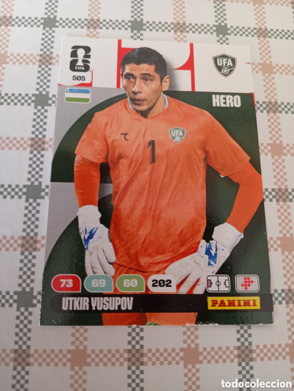 Cromos de f&uacute;tbol: 505 YUSUPOV UZBEKISTAN FIFA WORLD CUP MUNDIAL 2026