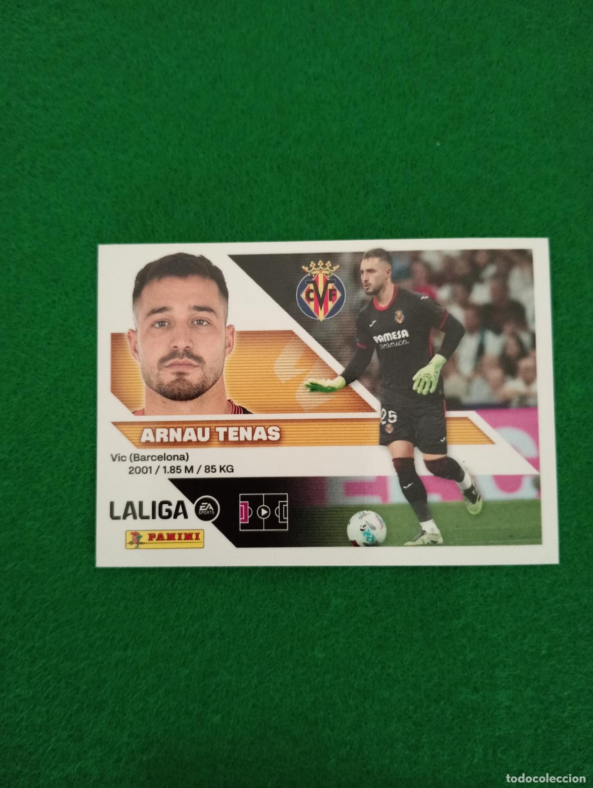 Cromos de f&uacute;tbol: LIGA ESTE 2026 2027 VILLARREAL FC N&ordm; 4 ARNAU TENAS