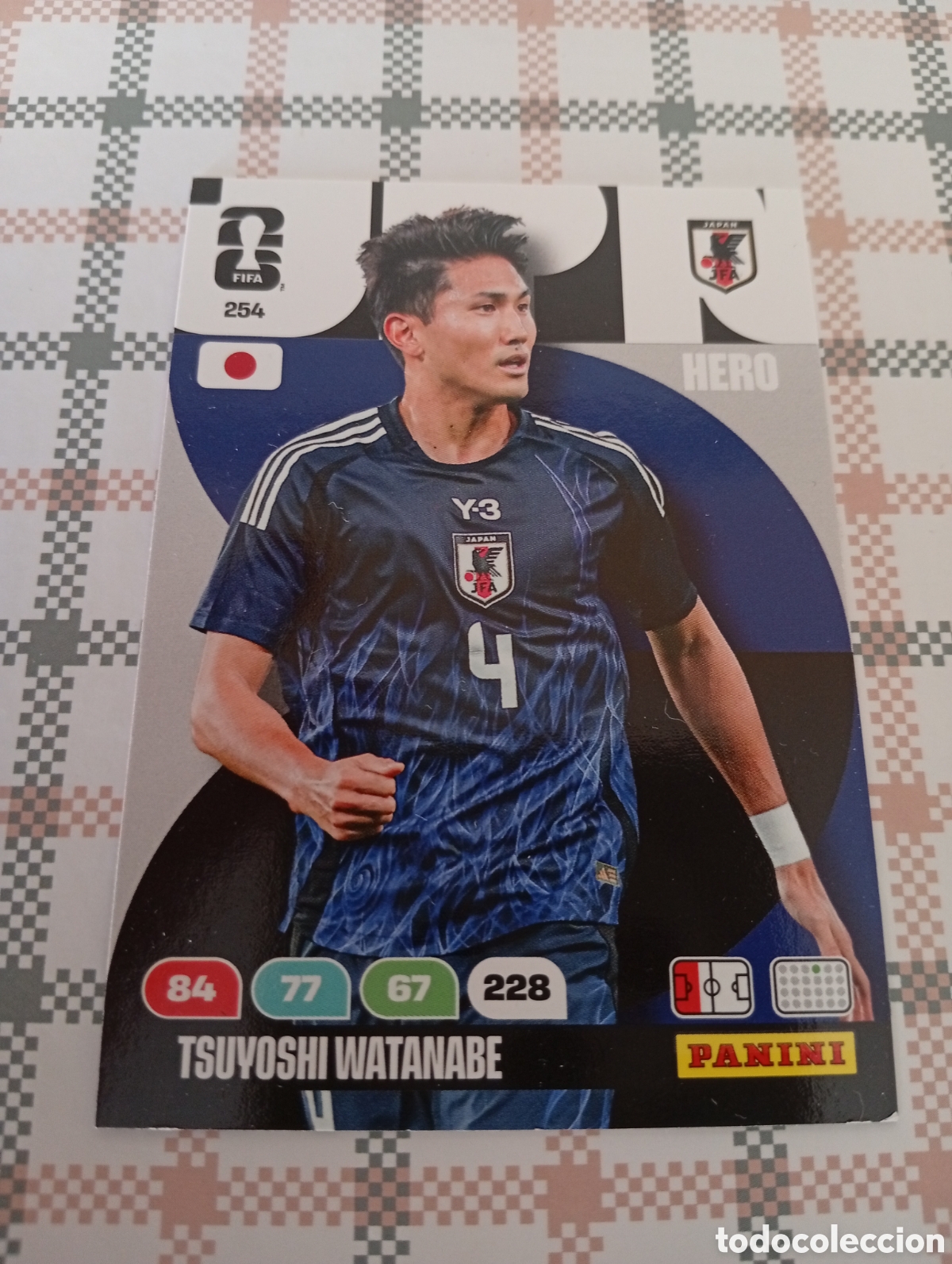 Cartes &agrave; collectionner de Football: 254 TSUYOSHI WATANABE JAPON ADRENALYN XL MUNDIAL 2026
