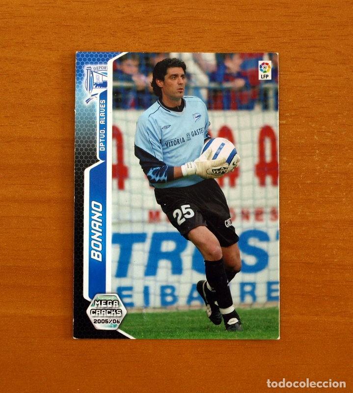Cromos de f&uacute;tbol: Alav&eacute;s - N&ordm; 2 Bonano - Megacracks Las Fichas de la Liga 2005-2006-05-06 Mega Cracks Panini