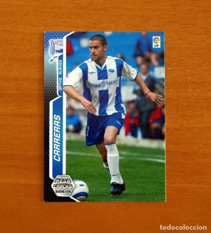 Cromos de f&uacute;tbol: Alav&eacute;s - N&ordm; 6 Carreras - Megacracks Las Fichas de la Liga 2005-2006-05-06 Mega Cracks Panini