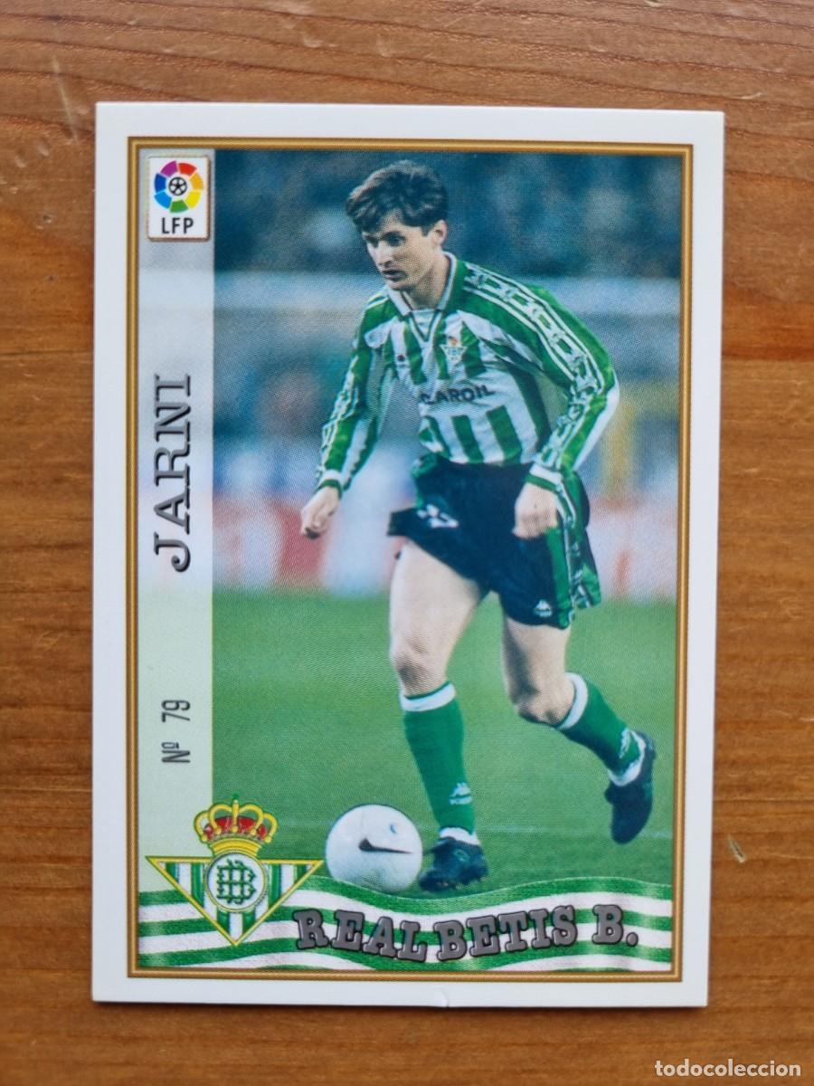 Cromos de Futebol: 79 JARNI (Real Betis). Las Fichas de la Liga 1997 1998 97 98 (Mundicromo)