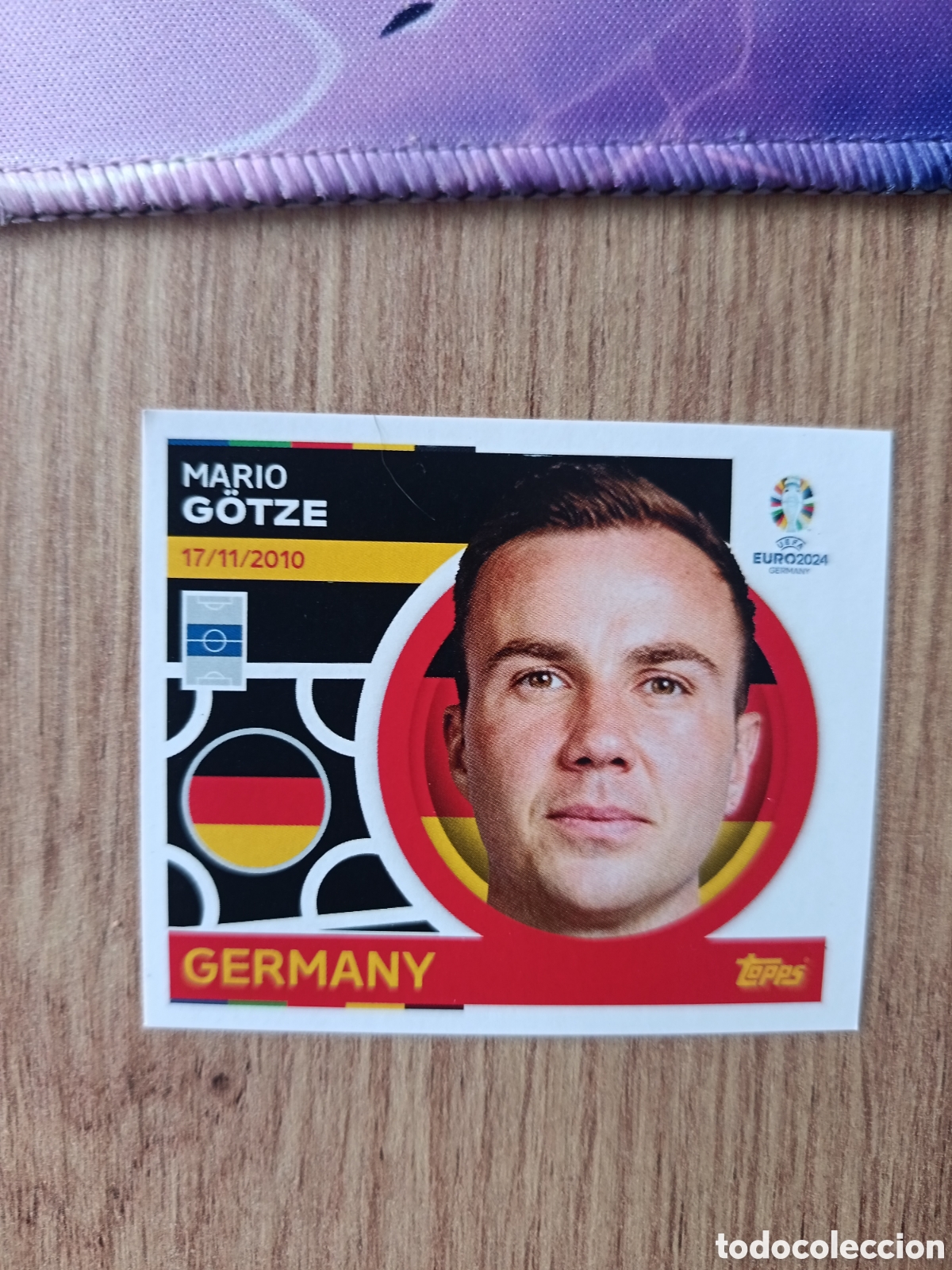 Cromos de Futebol: 12 Mario G&ouml;tze Topps UEFA Euro 2024 Sticker