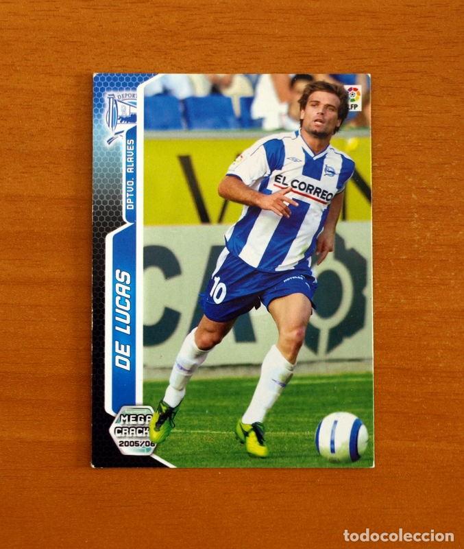 Figurine di Calcio: Alav&eacute;s - N&ordm; 13 De Lucas - Megacracks Las Fichas de la Liga 2005-2006-05-06 Mega Cracks Panini