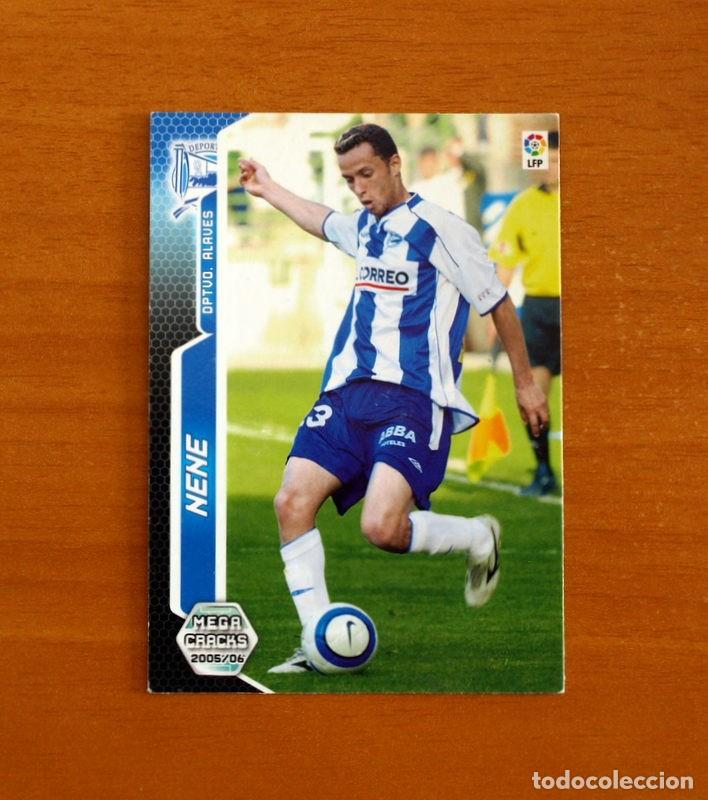 Figurine di Calcio: Alav&eacute;s - N&ordm; 15 Nene - Megacracks Las Fichas de la Liga 2005-2006-05-06 Mega Cracks Panini