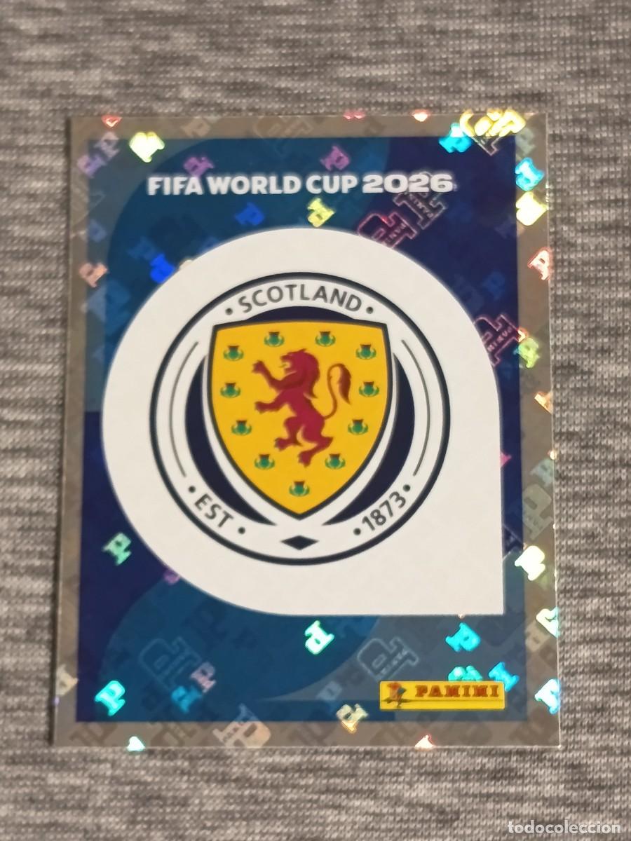 Figurine di Calcio: ESCUDO ESCOCIA SCO 1 STICKER MUNDIAL 2026 PANINI FIFA WORLD CUP NUEVO