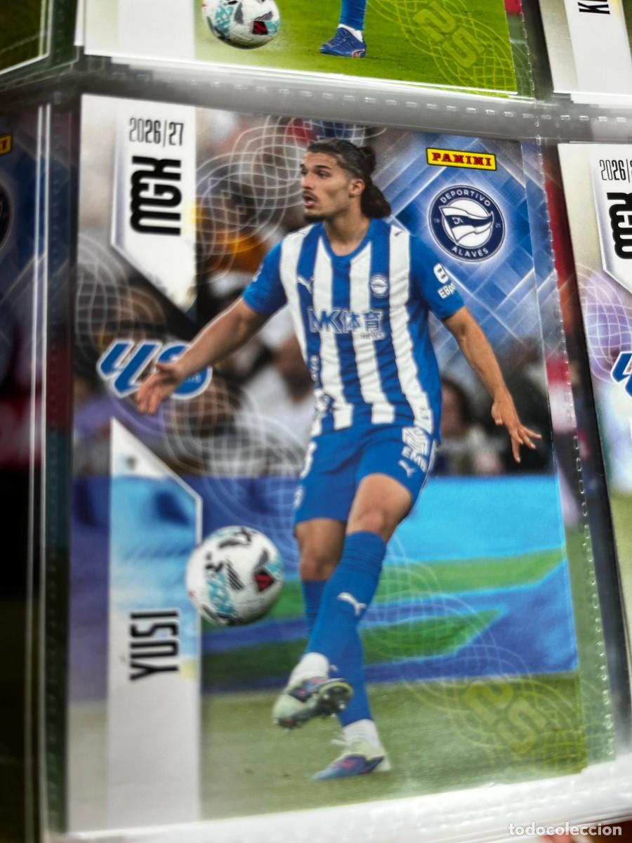 Cromos de Futebol: MEGACRACKS MGK 2026 2027 26 27 PANINI N&ordm; 26 YUSI ALAVES