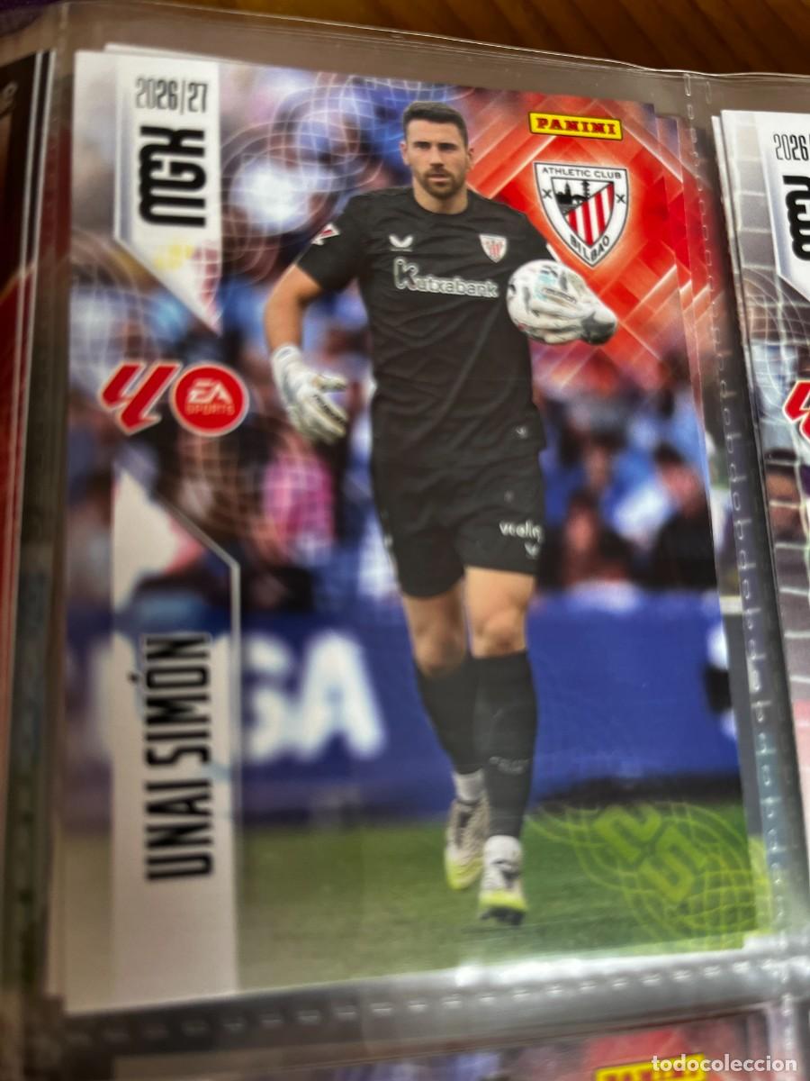 Cromos de Futebol: MEGACRACKS MGK 2026 2027 26 27 PANINI N&ordm; 38 UNAI SIMON ATHLETIC BILBAO