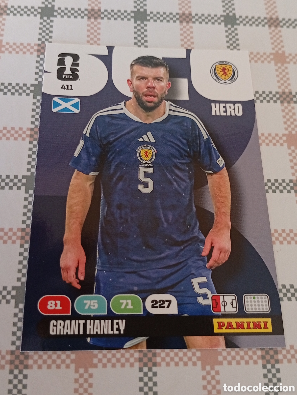 Cromos de Futebol: 411 GRANT HANLEY ESCOCIA ADRENALYN XL MUNDIAL 2026