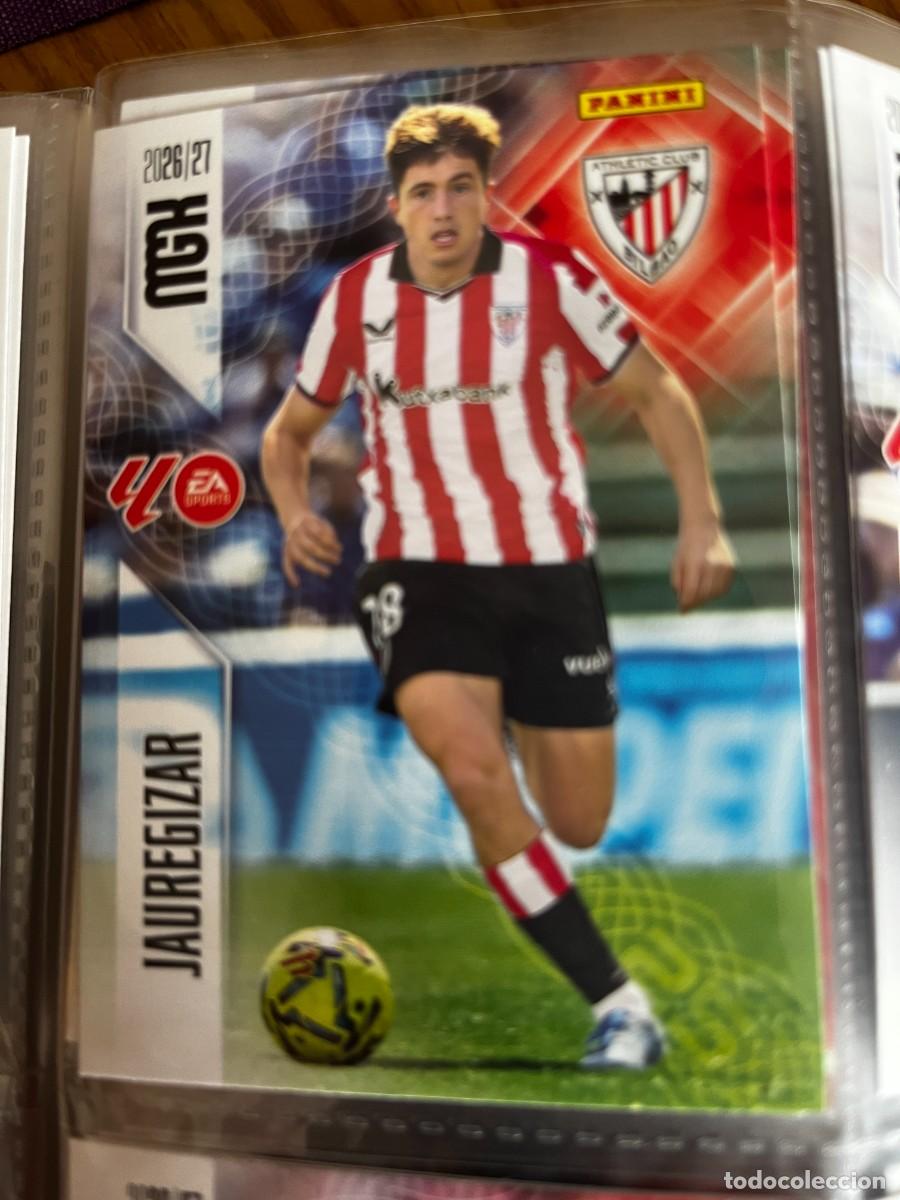 Cromos de Futebol: MEGACRACKS MGK 2026 2027 26 27 PANINI N&ordm; 46 JAUREGIZAR ATHLETIC DE BILBAO