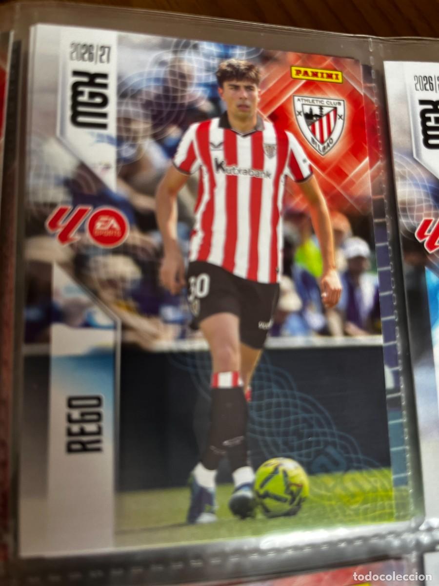 Cromos de Futebol: MEGACRACKS MGK 2026 2027 26 27 PANINI N&ordm; 47 REGO ATHLETIC BILBAO