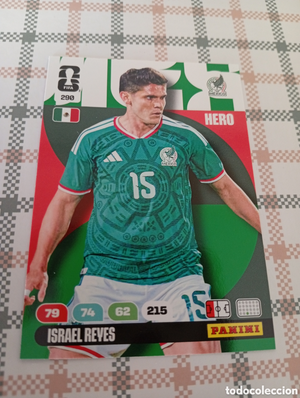 Figurine di Calcio: 290 ISRAEL REYES MEXICO ADRENALYN XL MUNDIAL 2026