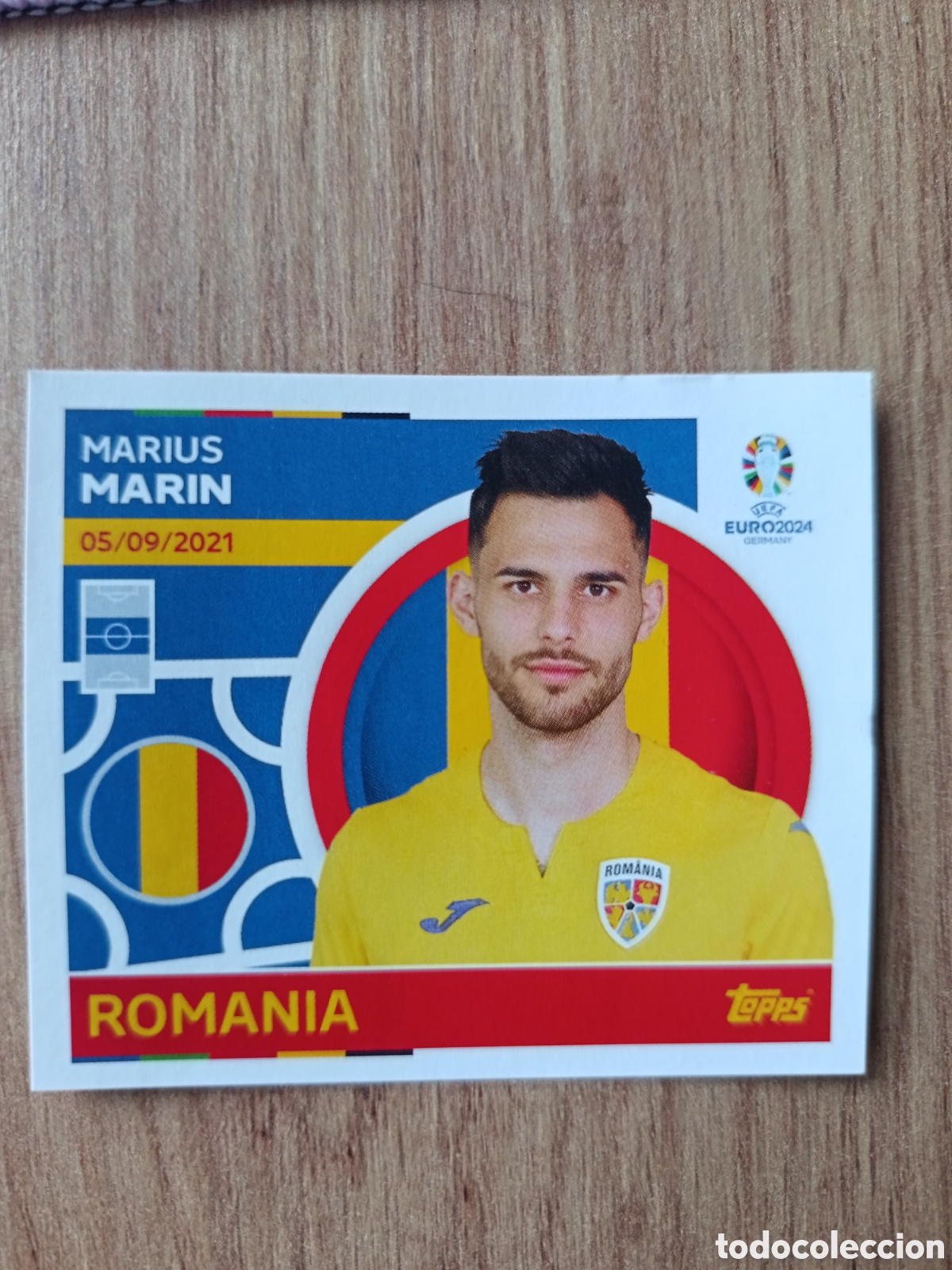 Figurine di Calcio: 16 Mario Topps UEFA Euro 2024 Sticker