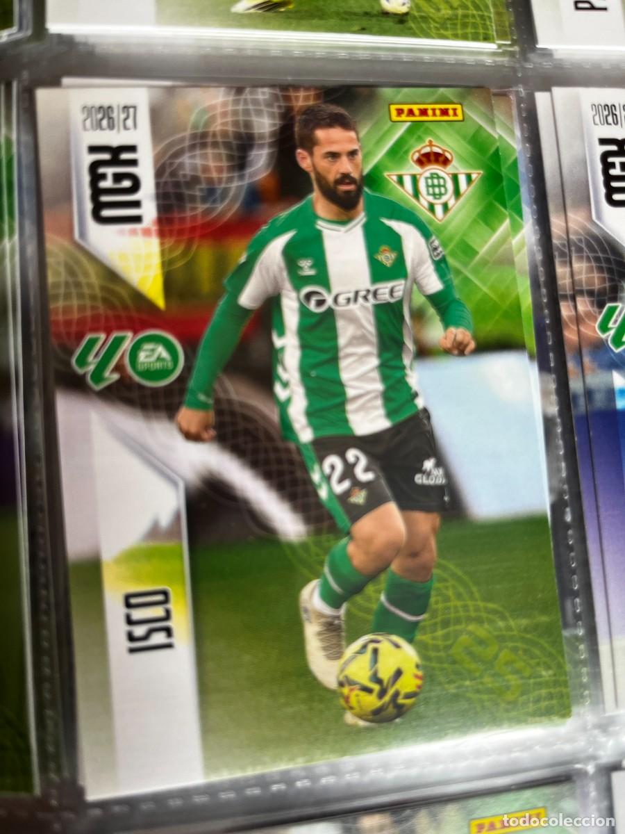 Cromos de f&uacute;tbol: MEGACRACKS MGK 2026 2027 26 27 PANINI N&ordm; 104 ISCO BETIS