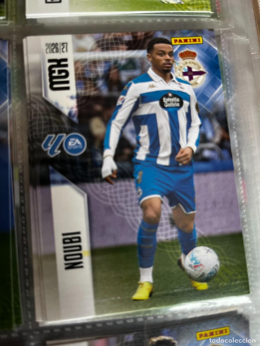 Cromos de f&uacute;tbol: MEGACRACKS MGK 2026 2027 26 27 PANINI N&ordm; 132 NOUBI DEPORTIVO DE LA CORU&Ntilde;A