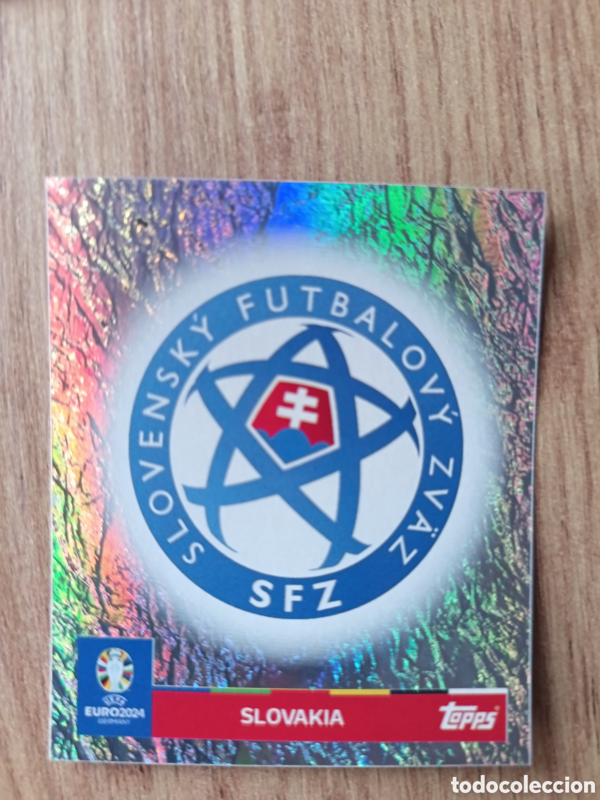 Cromos de f&uacute;tbol: 1 Svk Topps UEFA Euro 2024 Sticker