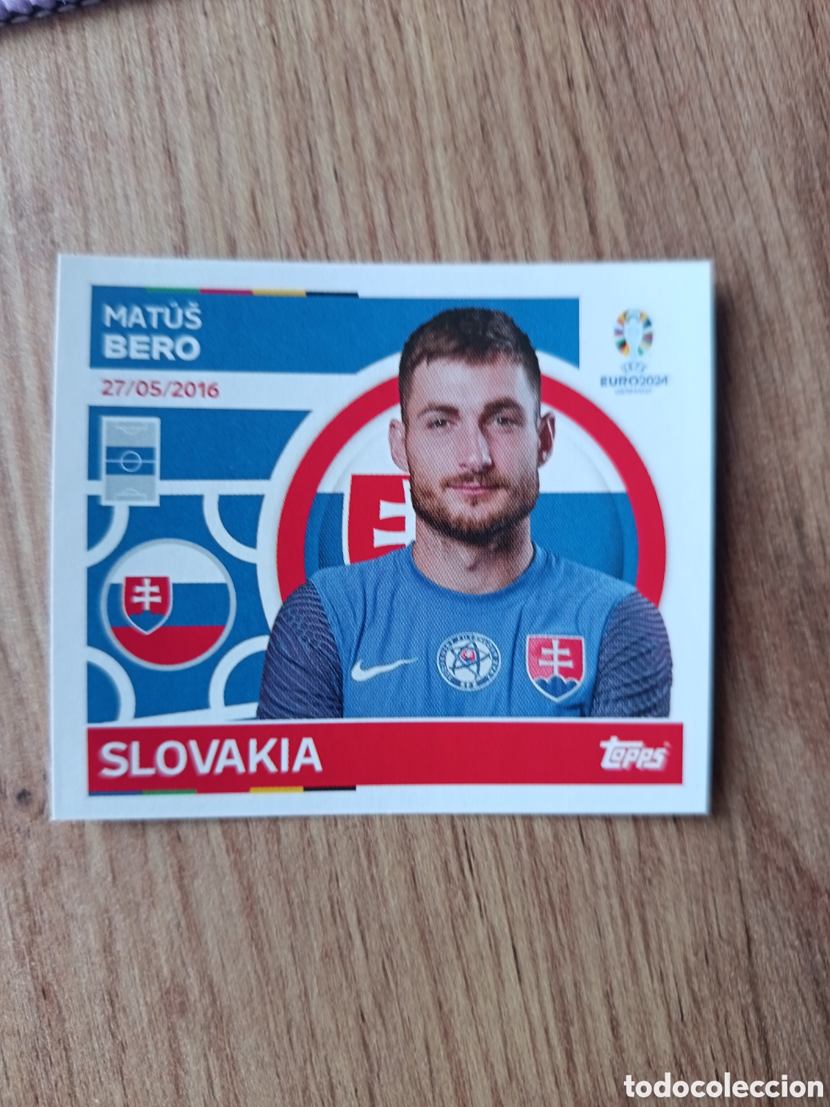 Cromos de f&uacute;tbol: 13 Slovakia Topps UEFA Euro 2024 Sticker