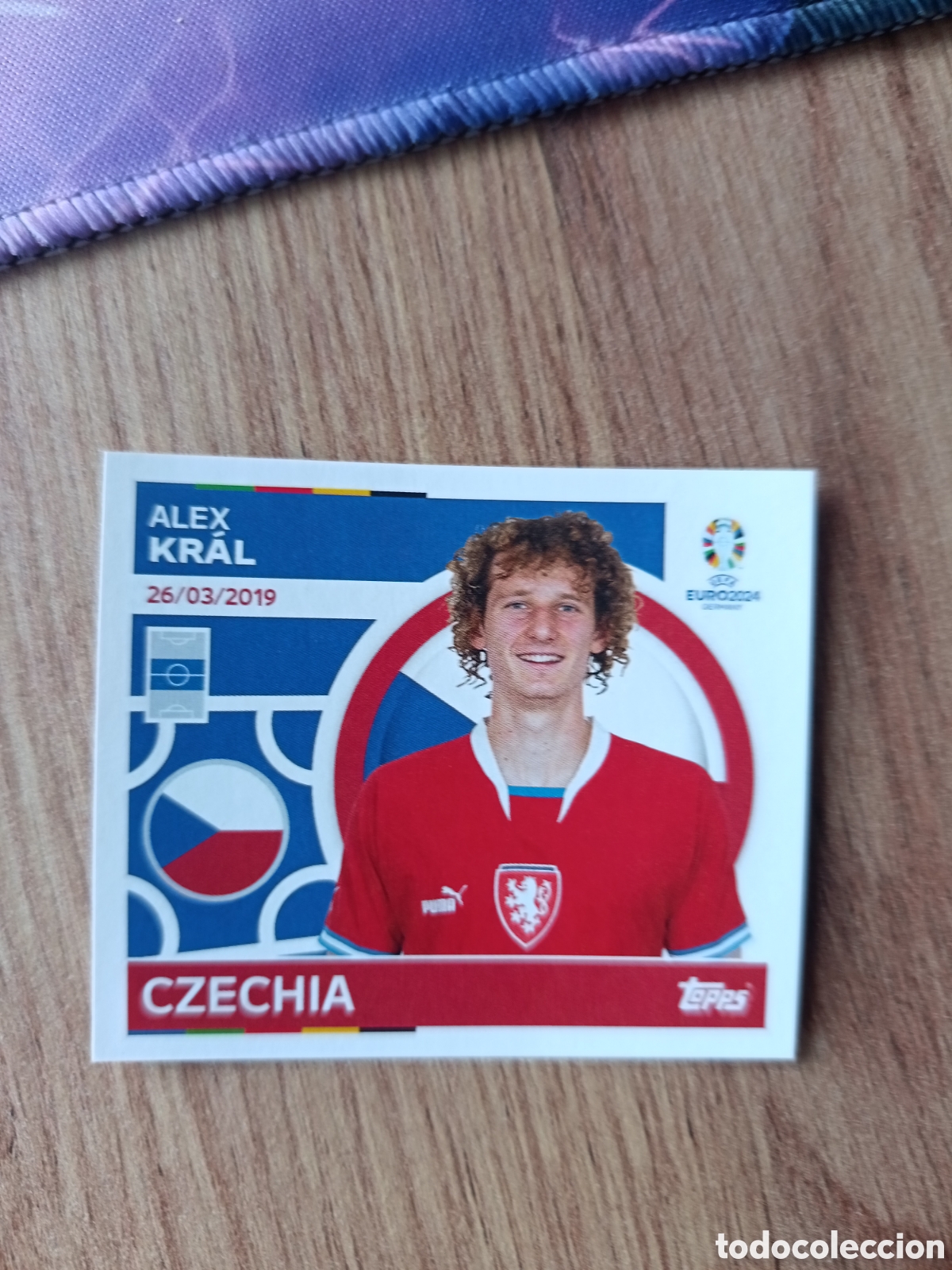 Cromos de f&uacute;tbol: 11 Czechia Topps UEFA Euro 2024 Sticker