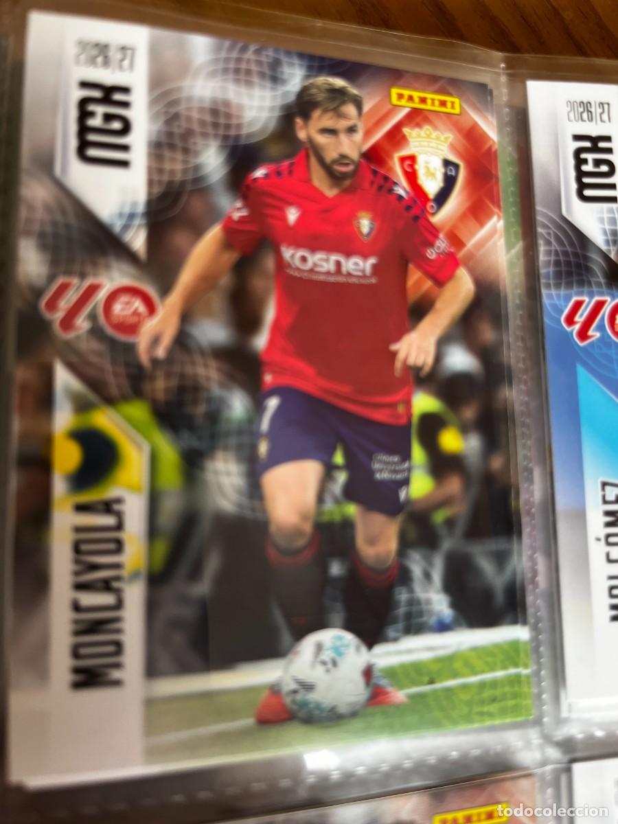 Cromos de f&uacute;tbol: MEGACRACKS MGK 2026 2027 26 27 PANINI N&ordm; 263 MONCAYOLA OSASUNA