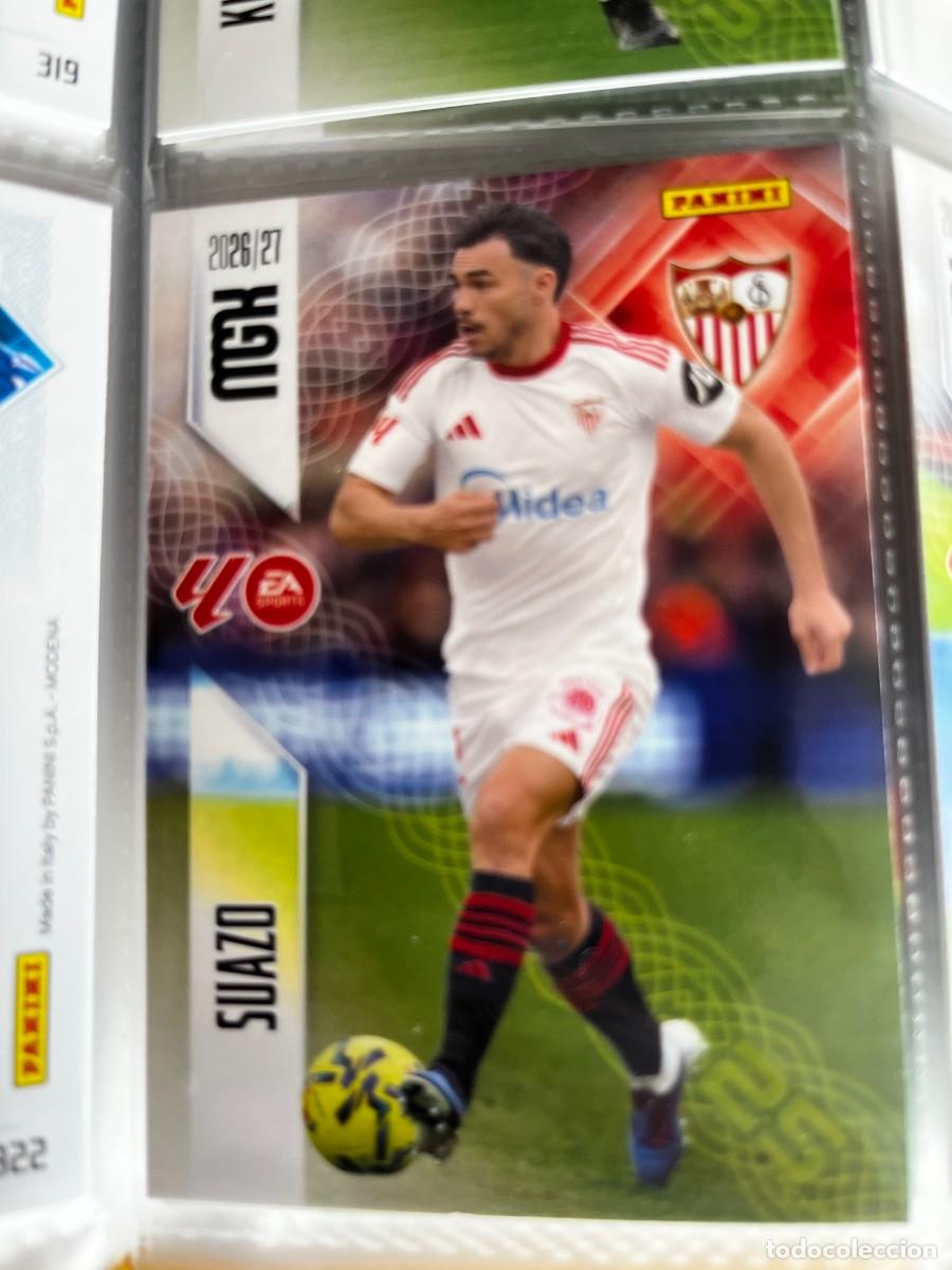 Figurine di Calcio: MEGACRACKS MGK 2026 2027 26 27 PANINI N&ordm; 333 SUAZO SEVILLA