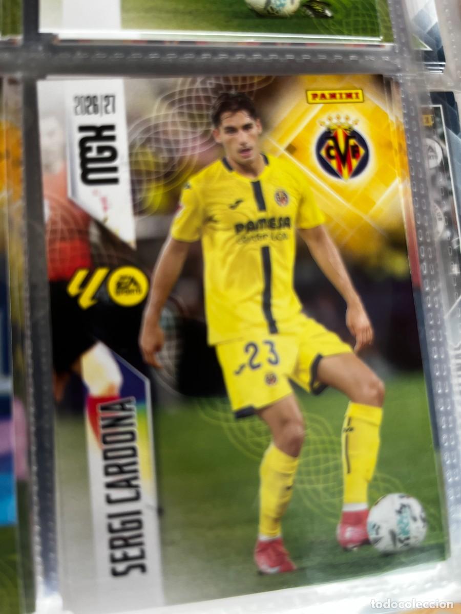 Cromos de Futebol: MEGACRACKS MGK 2026 2027 26 27 PANINI N&ordm; 369 SERGI CARDONA VILLARREAL