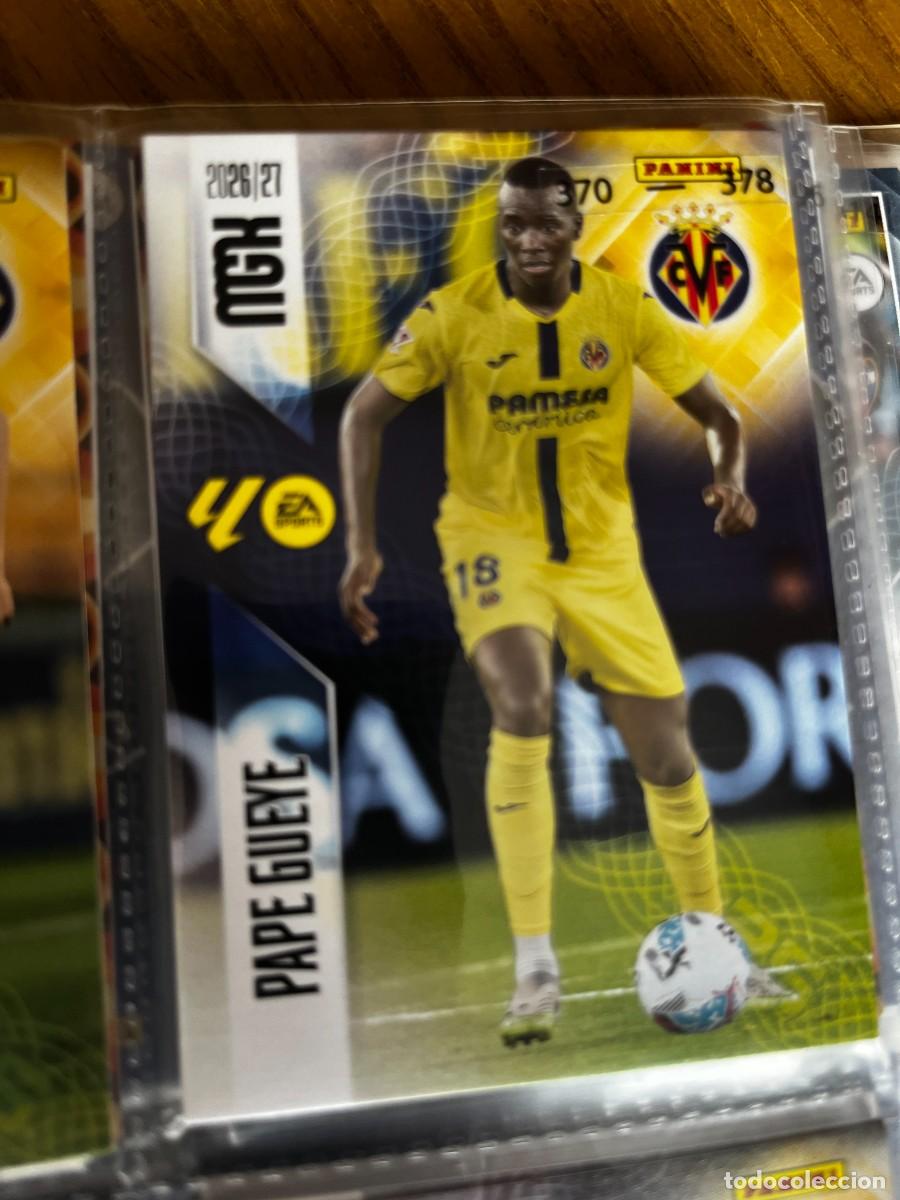 Cromos de Futebol: MEGACRACKS MGK 2026 2027 26 27 PANINI N&ordm; 372 PAPE GUEYE VILLARREAL