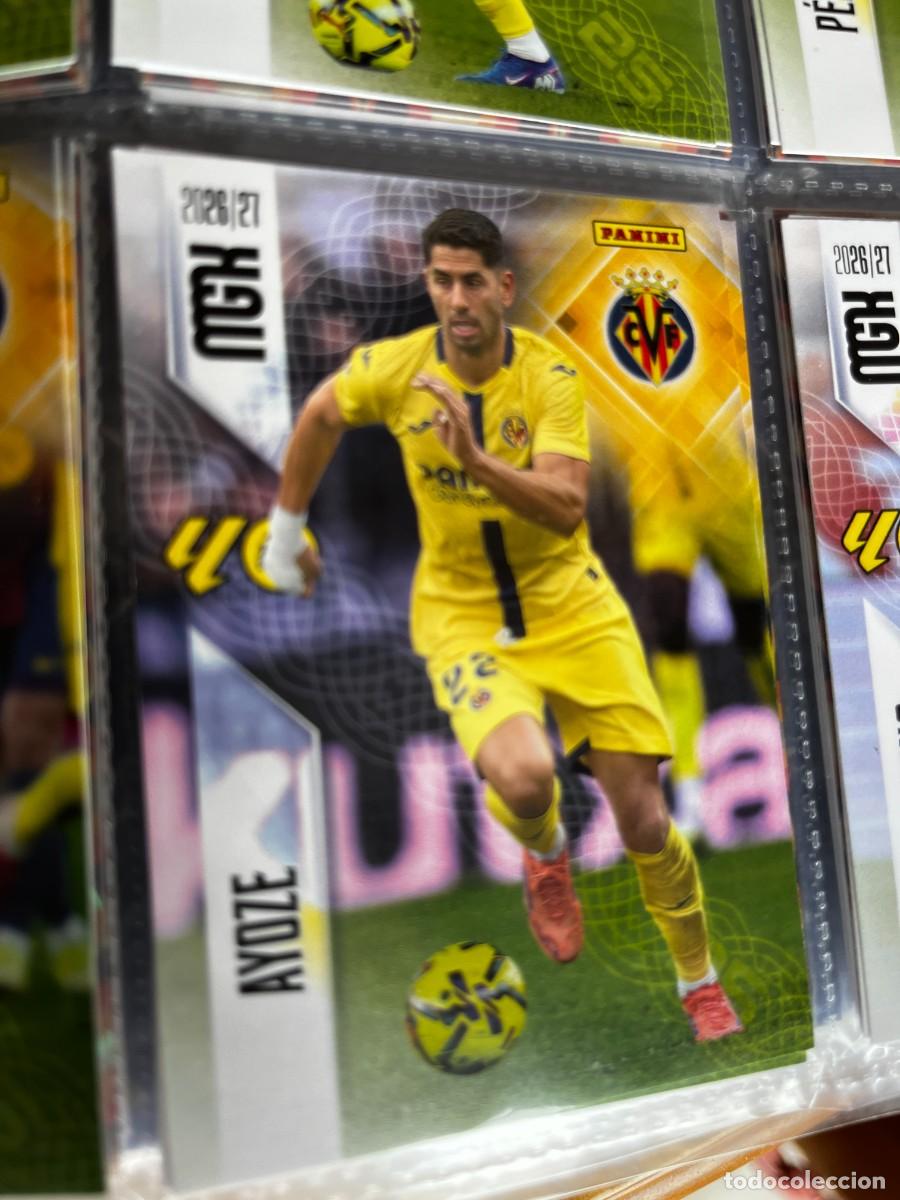 Cromos de Futebol: MEGACRACKS MGK 2026 2027 26 27 PANINI N&ordm; 377 AYOZE VILLARREAL