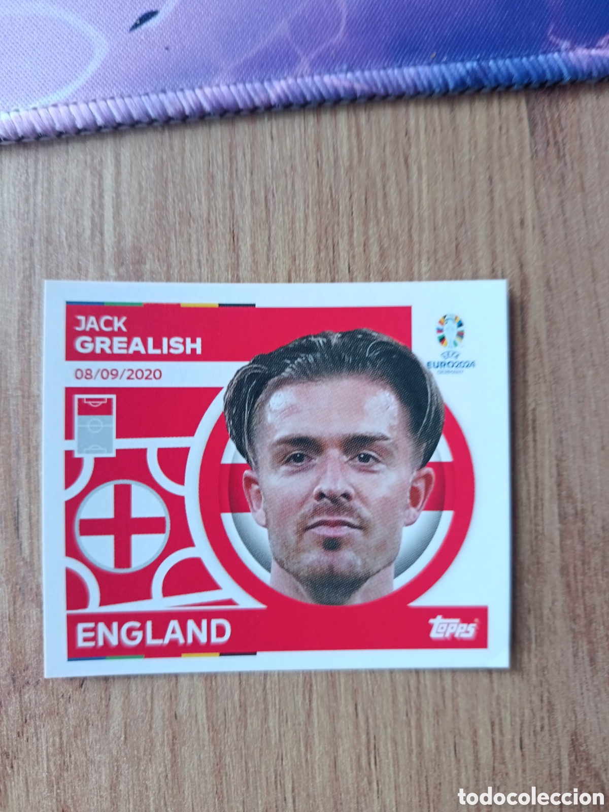 Cromos de Futebol: 19 Grealish Topps UEFA Euro 2024 Sticker