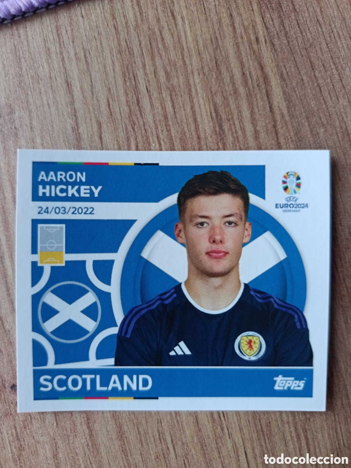 Cromos de Futebol: 10 Hickey Topps UEFA Euro 2024 Sticker