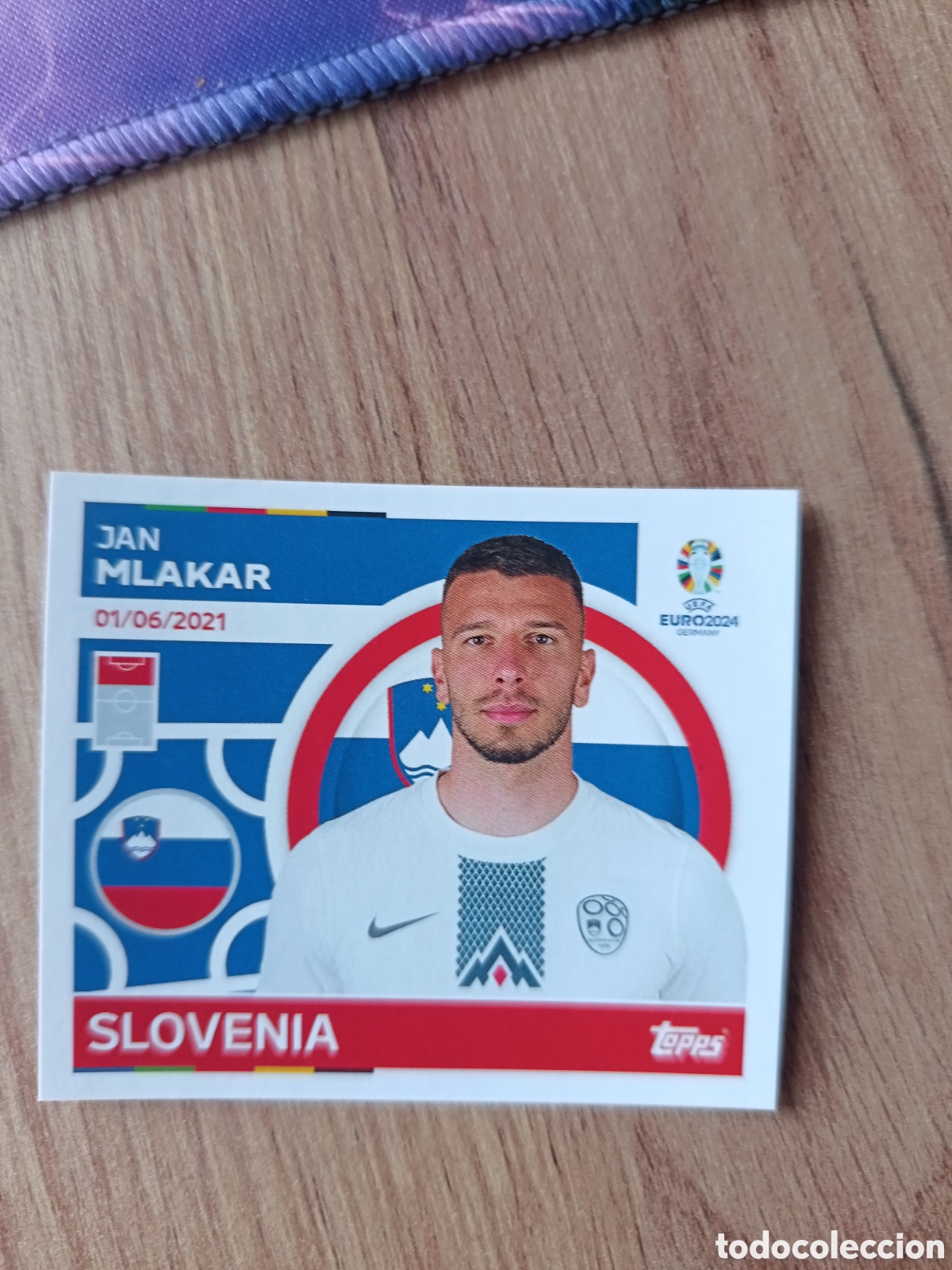 Cromos de f&uacute;tbol: 18 Mlakar Topps UEFA Euro 2024 Sticker
