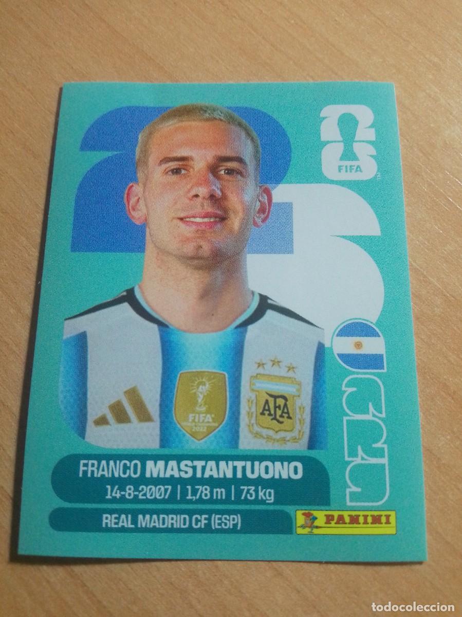 Cromos de f&uacute;tbol: MASTANTUONO ARGENTINA ARG 15 MUNDIAL FIFA WORLD CUP 2026 26 PANINI STICKERS NUEVO