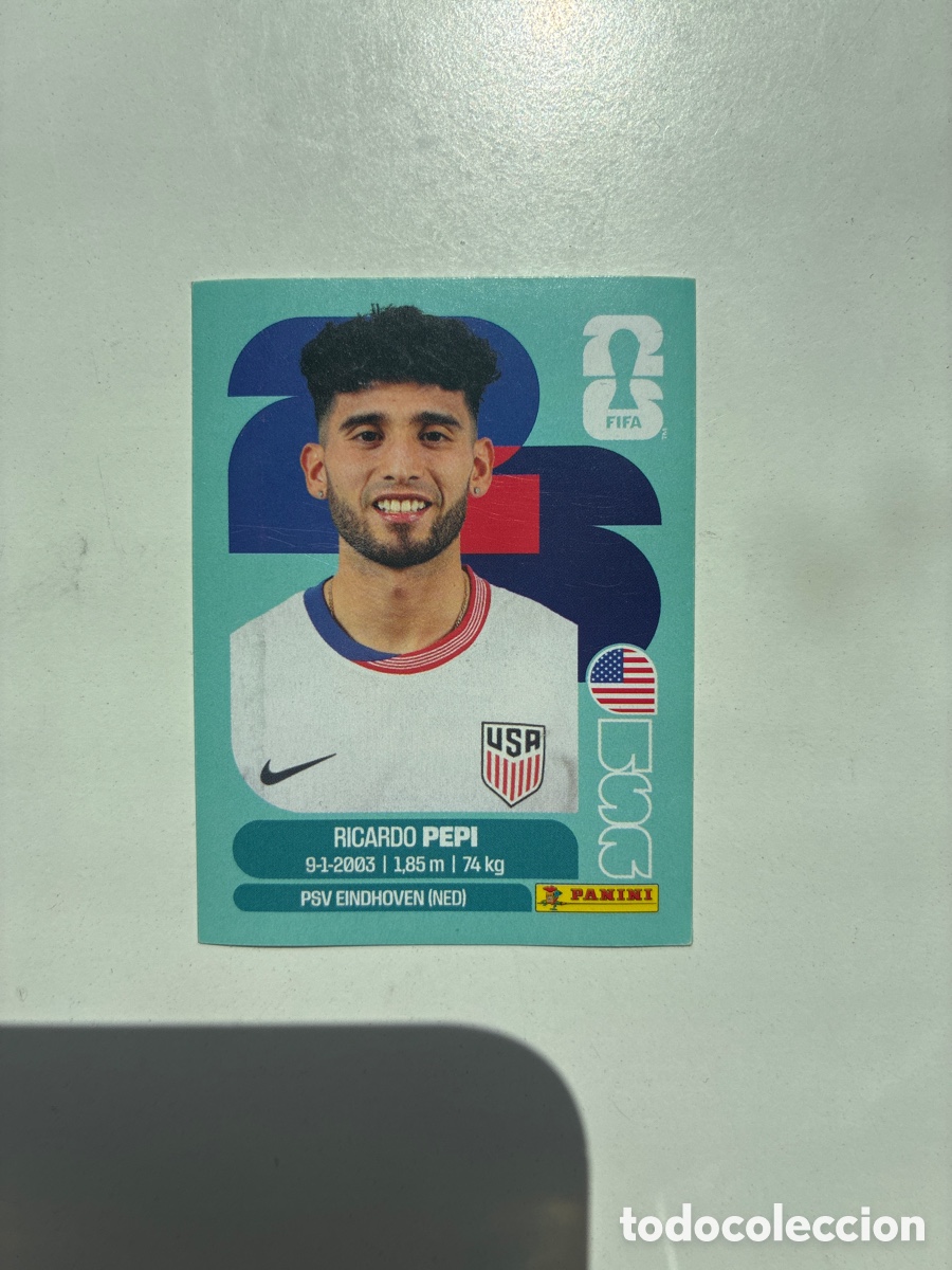 Cromos de f&uacute;tbol: Cromos Panini Mundial 2026 USA 18