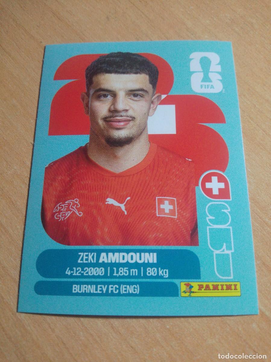 Cromos de f&uacute;tbol: AMDOUNI SUI 20 SUIZA MUNDIAL FIFA WORLD CUP 2026 26 PANINI STICKERS NUEVO