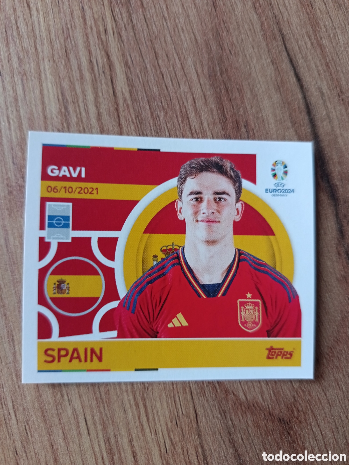 Cromos de f&uacute;tbol: 11 Gavi Topps UEFA Euro 2024 Sticker