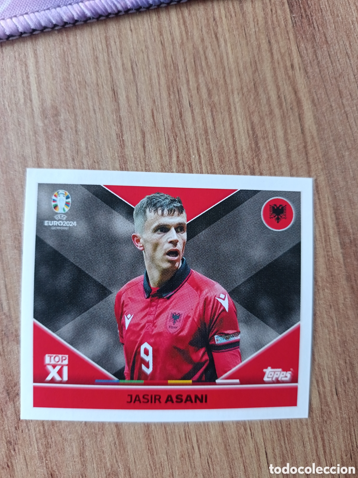 Cromos de f&uacute;tbol: Top 1 Alb Topps UEFA Euro 2024 Sticker
