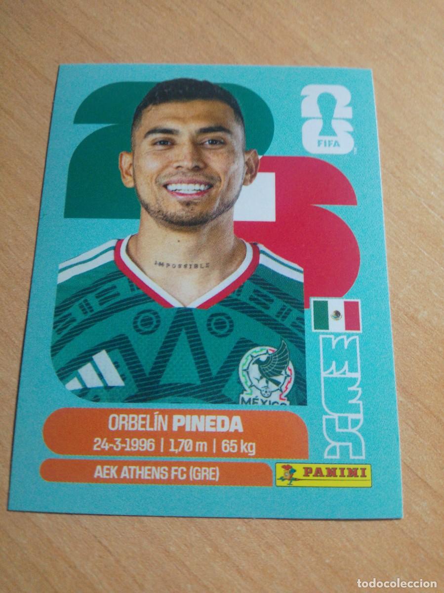 Cromos de f&uacute;tbol: MEX 11 ORBELIN PINEDA MEXICO MUNDIAL FIFA WORLD CUP 2026 26 PANINI STICKERS NUEVO