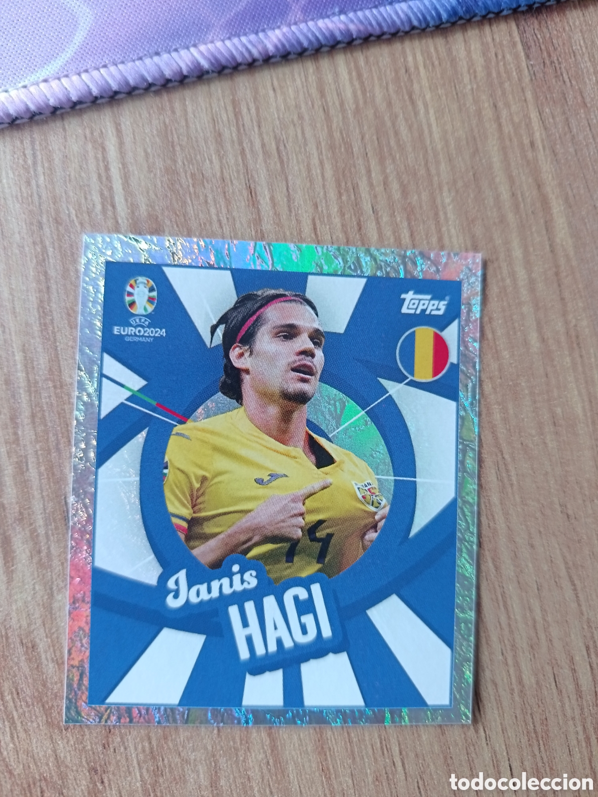 Cromos de f&uacute;tbol: PTW Rom Topps UEFA Euro 2024 Sticker
