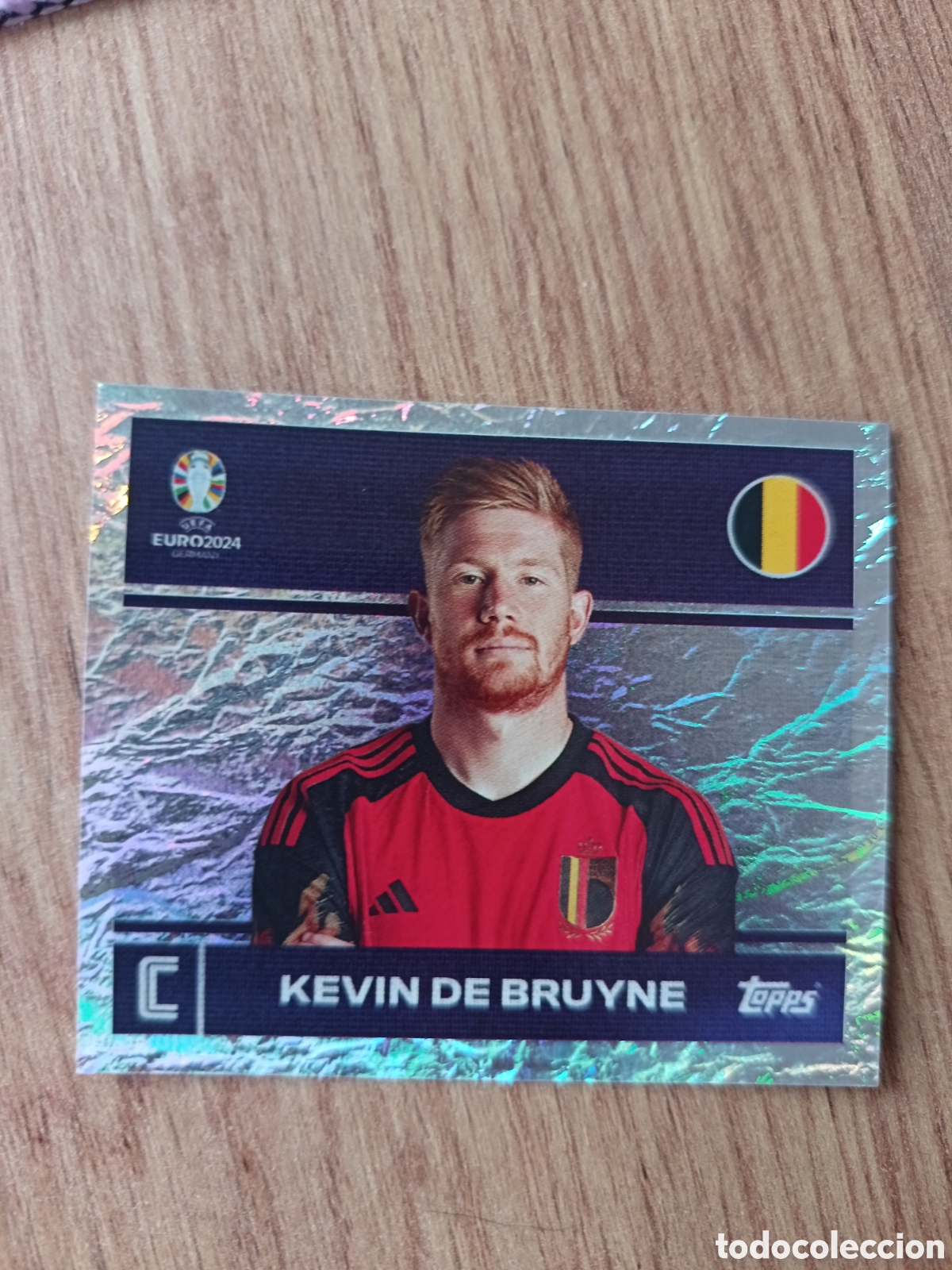 Cromos de f&uacute;tbol: 2 Bel Kevin Topps UEFA Euro 2024 Sticker