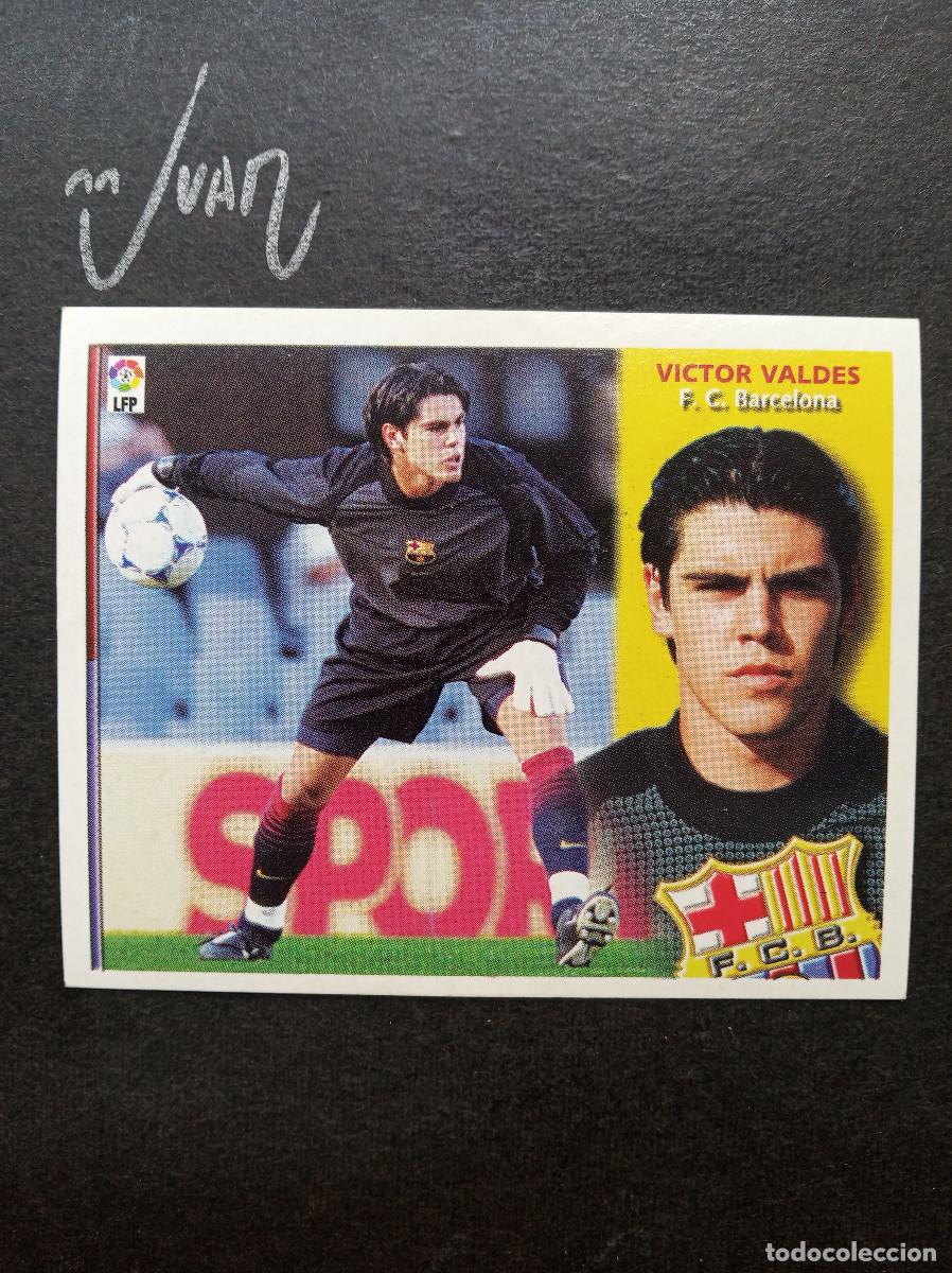 Cromos de f&uacute;tbol: FICHAJE 29 ROOKIE VICTOR VALDES BARCELONA ⚽ COLECCIONES ESTE &reg; 2002 2003 LIGA 02 03 SIN PEGAR NUNCA