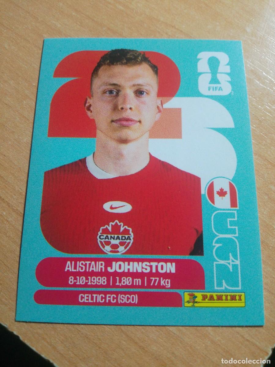 Cromos de f&uacute;tbol: JOHNSTON CANAD&Aacute; CAN 4 MUNDIAL FIFA WORLD CUP 2026 26 PANINI STICKERS NUEVO