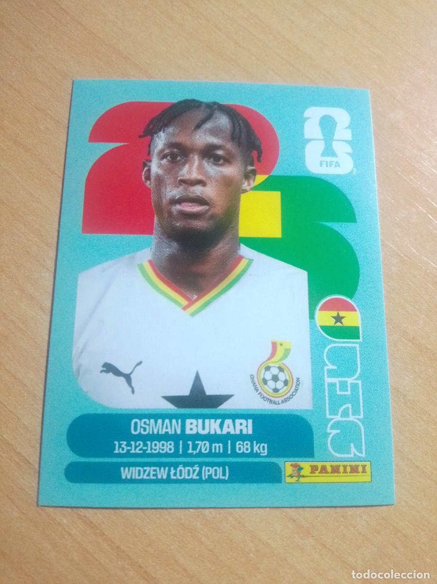 Cromos de f&uacute;tbol: GHA 19 OSMAN BUKARI GHANA MUNDIAL FIFA WORLD CUP 2026 26 PANINI STICKERS NUEVO