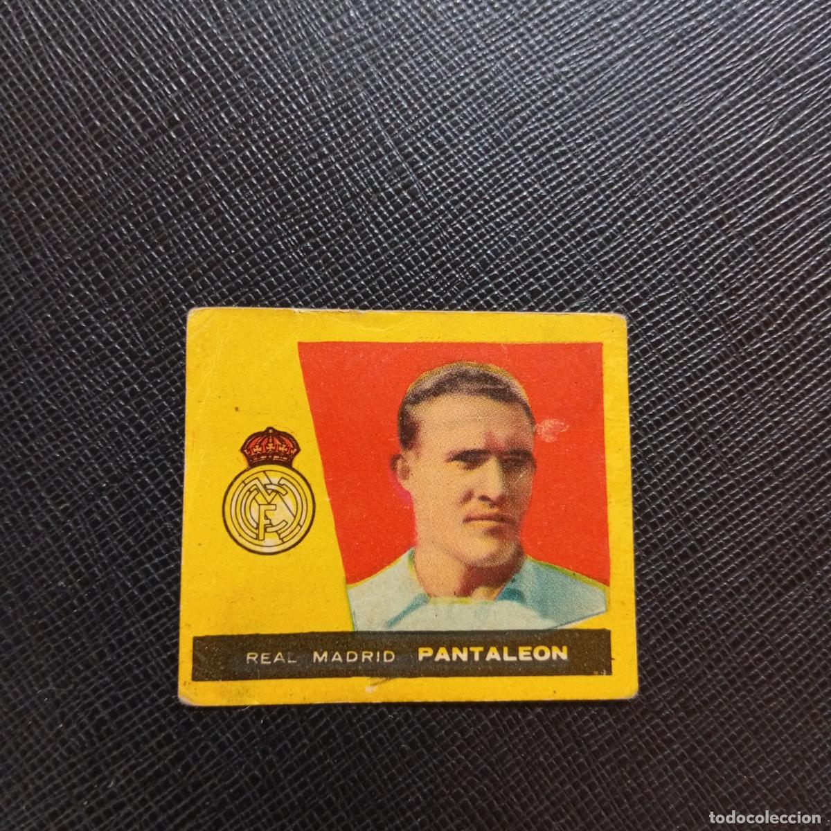 Cromos de f&uacute;tbol: PANTALEON REAL MADRID BRUGUERA 1959 1960 CROMO FUTBOL 59 60 LIGA - DESPEGADO - A35 PG460
