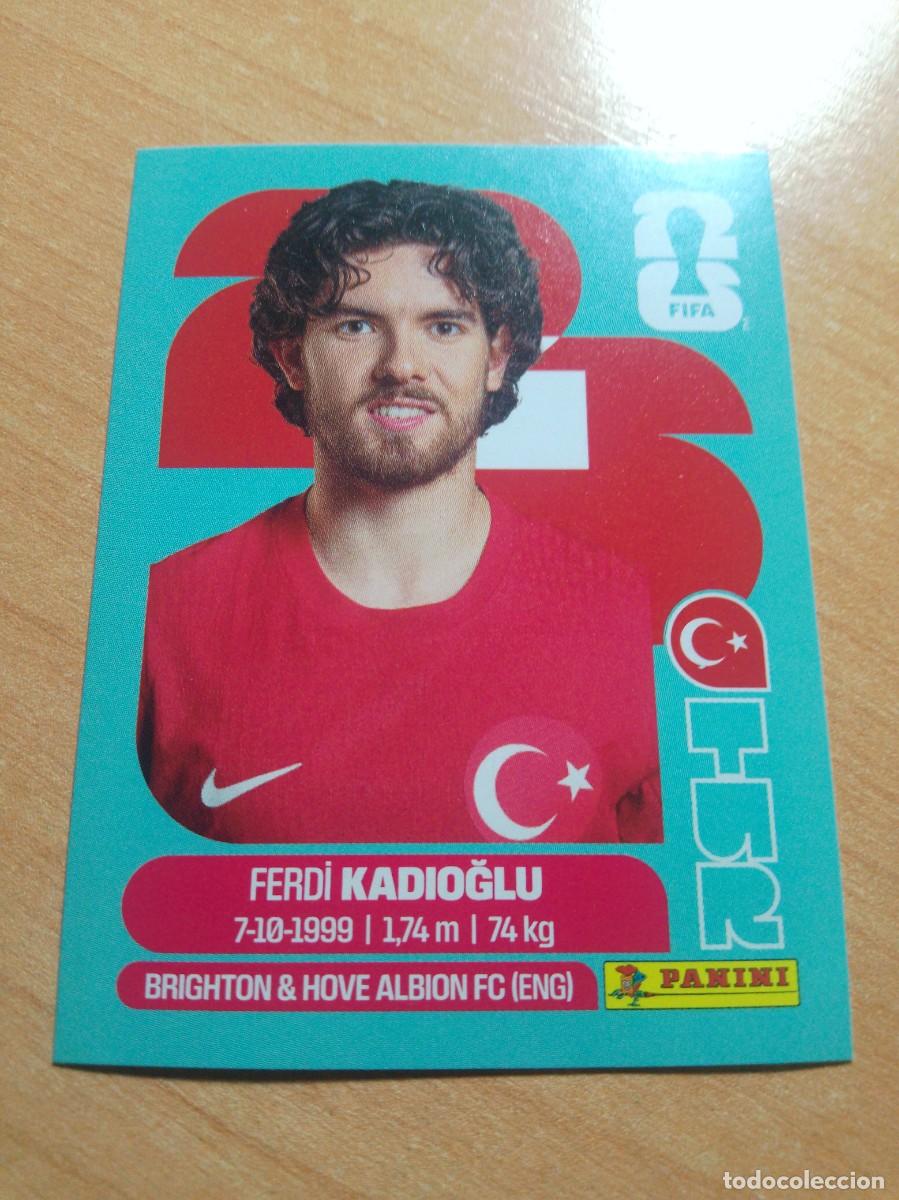 Cromos de f&uacute;tbol: KADIOGLU TURQU&Iacute;A TUR 8 MUNDIAL FIFA WORLD CUP 2026 26 PANINI STICKERS NUEVO