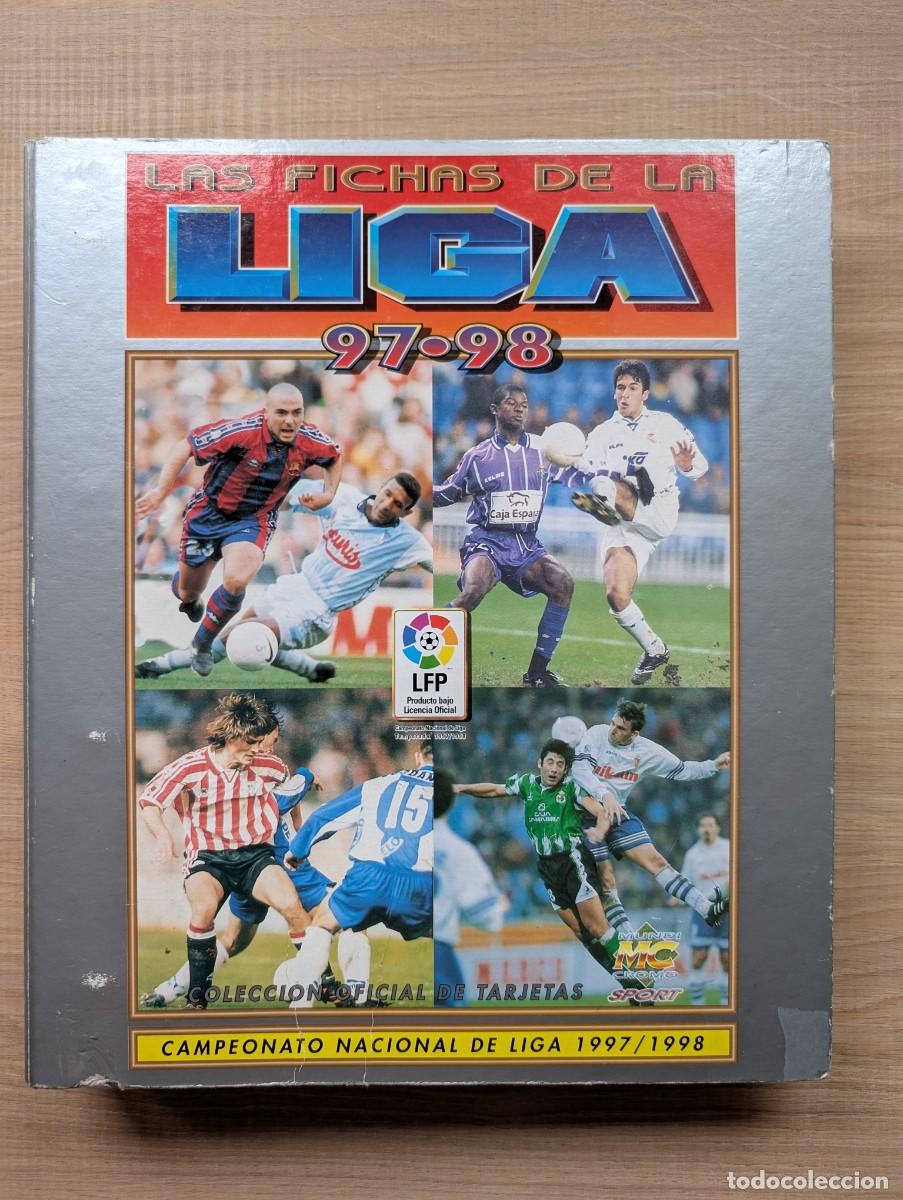 Figurine di Calcio: Fichas de la Liga 1997 1998 Mundicromo Bastante completo (636 de los 656 cromos de la colecci&oacute;n)