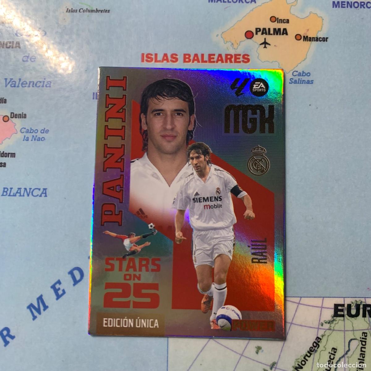 Figurine di Calcio: Raul n&uacute;mero 426P serie on Stars On 25 power Del Real Madrid megacracks 26-27 2026-2027