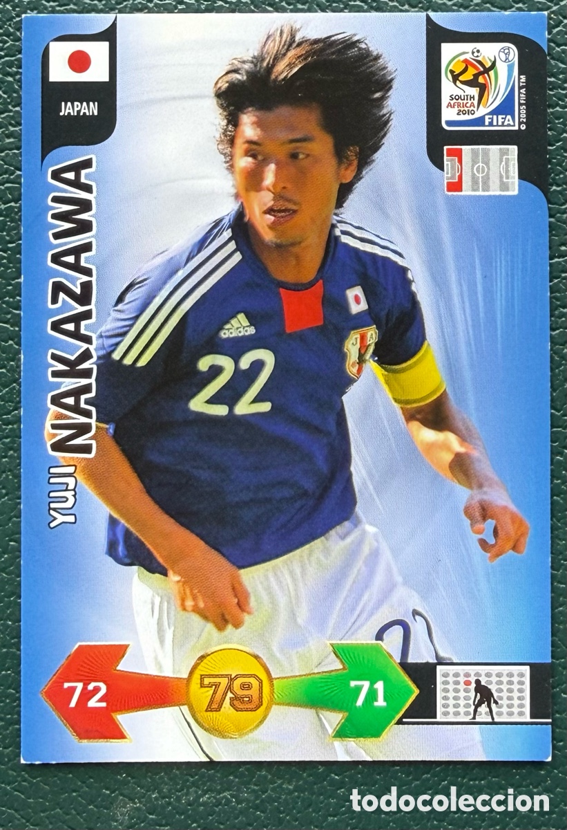 Cromos de Futebol: YUJI NAKAZAWA JAPON FICHAS ALBUM ADRENALYN XL MUNDIAL SOUTH AFRICA 2010