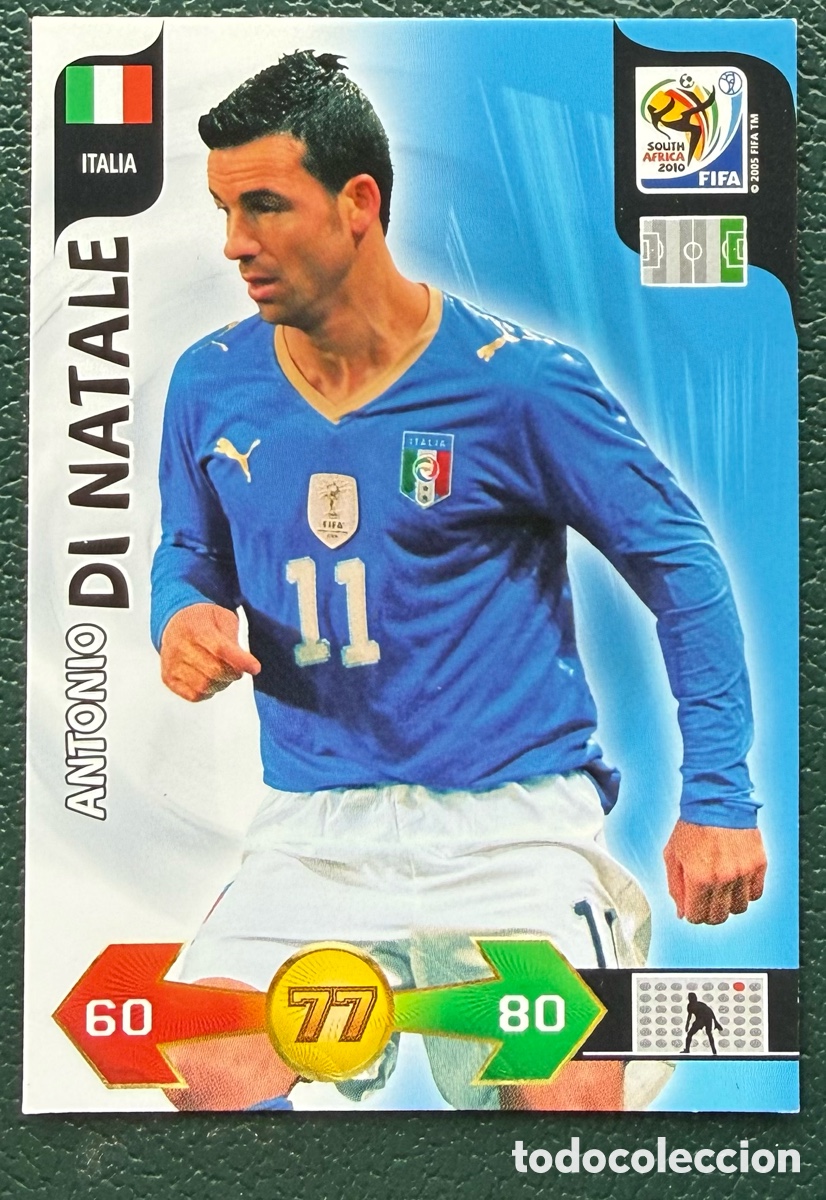 Cromos de Futebol: ANTONIO DI NATALE ITALIA FICHAS ALBUM ADRENALYN XL MUNDIAL SOUTH AFRICA 2010